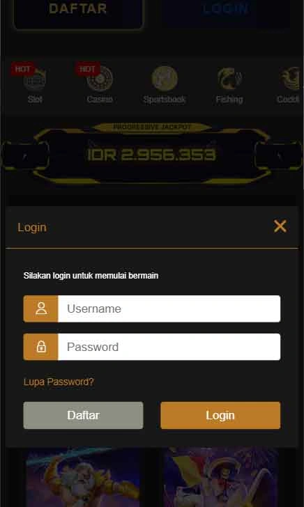 cara login Jtblue Slot Versi Wow
